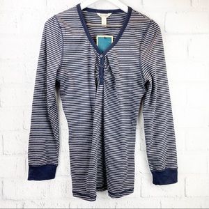 Bitten Sarah Jessica Parker Long Henley Shirt
